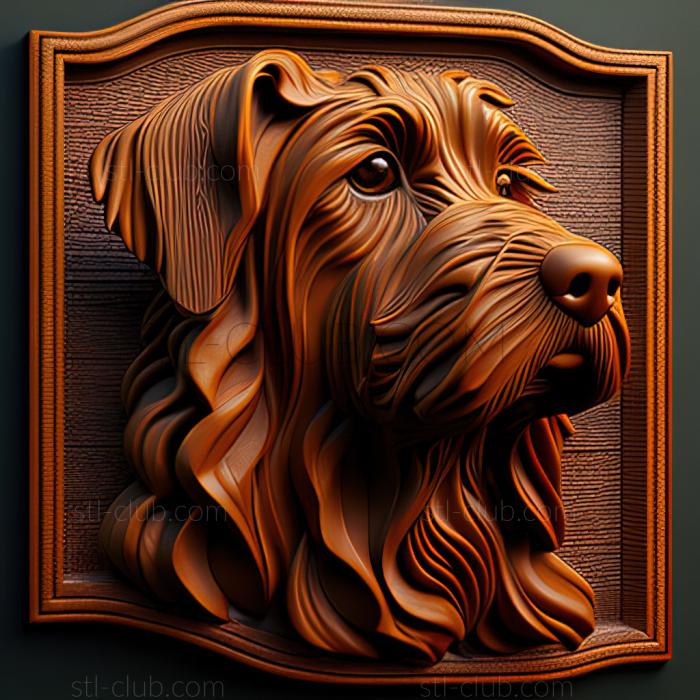 3D model st Wetterhoon dog (STL)